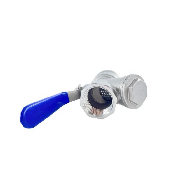 Продает Y-тип шаровой клапан GLQ11F-16P в 304 нержавеющей стали с индивидуальной поддержкой OEM