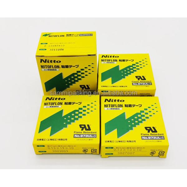 Nitto 973UL High Quality Heat-Resistant PTFE Adhesive Silicone Belt Hot Melt Bag Sealing Tape