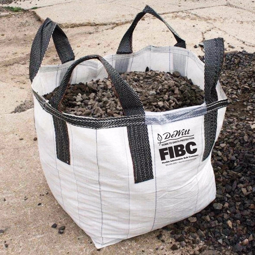 GEOTEXTILE СПЛЕТЕННЫЙ PP СЛОН GEOBAGS В BLACK/WHITE/GREEN С УЛЬТРАФИОЛЕТОВЫМ STABLIZER
