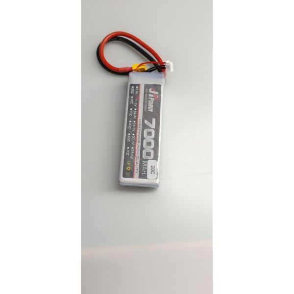 High Power 3S Lipo Battery 7000mAh 20C Lipo Battery Lightweight For RC Cars And Off Road Vehicles