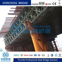 Plateformes de construction d'échafaudage de pont de type Bailey avec différentes étendues et plusieurs rangées