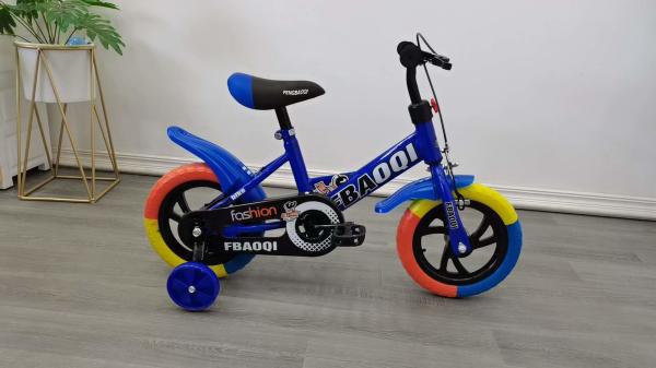 Chespest Kids Bike para 2-4 anos 12 polegadas bicicleta de pneus sólidos