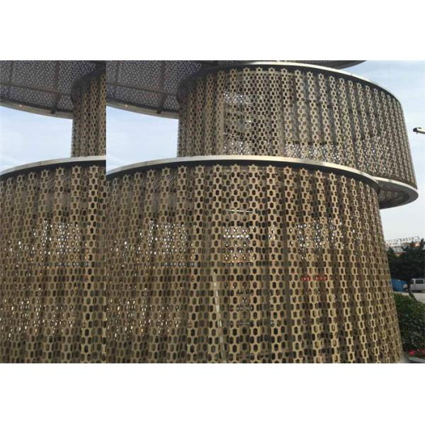 Colorful ISO9001 2.8mm Decorative Expanded Metal Sheet