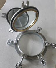 O fuzileiro naval envia Portlights com a vigia marinha Windows do quadro de alumínio