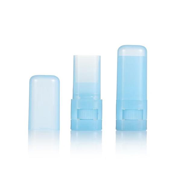 Custom 7g Empty Deodorant Stick Blush Stick Bottle Lip Balm Bottle Bottom Filling Cosmetic Plastic Packaging Container Reusable