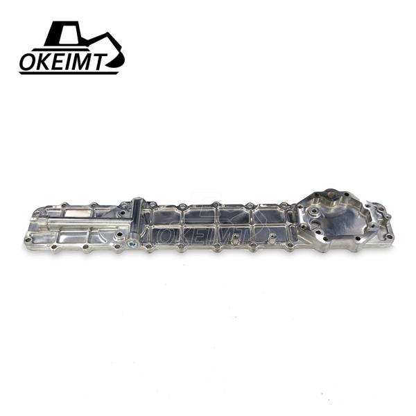 2552904 1252971 Oil Cooler Cover Excavator Engine Parts For CATE 3066 E320B/C