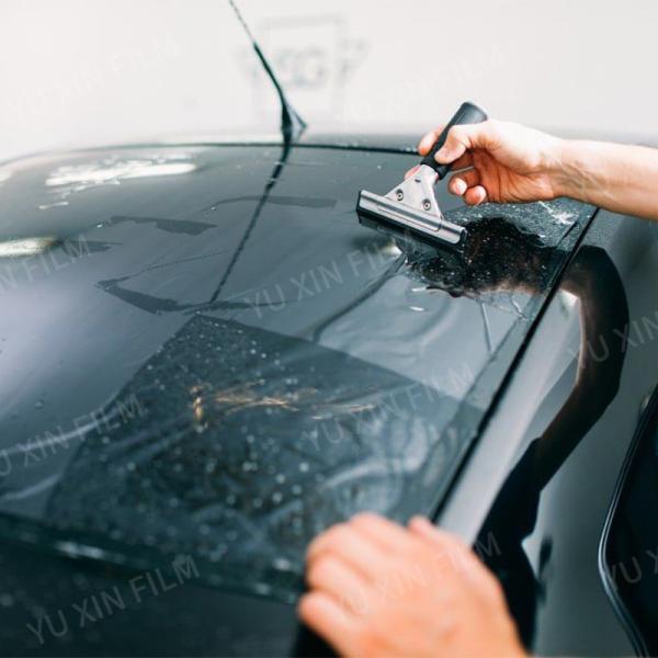 OEM Nano Ceramic Automotive Window Film For Car 99% Sun Blocking Wet Installation