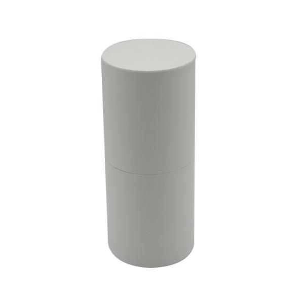 Eco Friendly Round Cylinder White Cardboard Paper Tube With EVA Protection Rose Facial Water Bottle Cosmetic Packaging