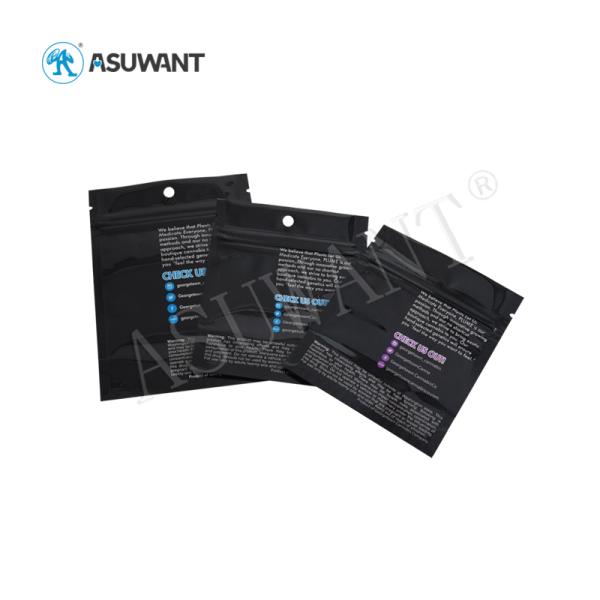 Eco - Friendly Smell Proof Zipper Bags Lockable Tiny Medical Customized Size