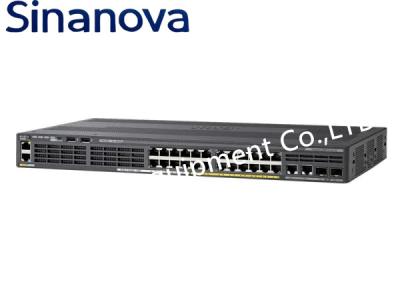 WS C2960X 24PSQL Silent Gigabit Switch With 2 SFP Uplinks And 370W PoE