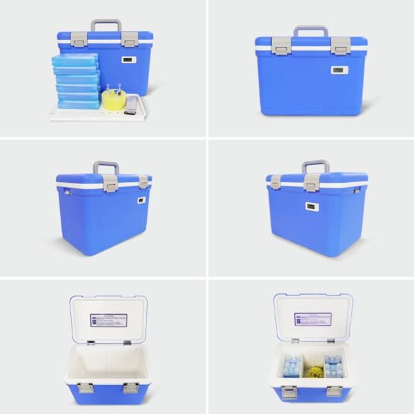 CE ISO Qualified Cooler Box Portable Medical Cold Box Providing Safe Cooling Storage Solutions For Temperature Sensitive Medicines Support Customize Logo