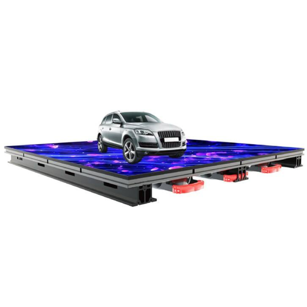 800-3000Nits Interactive Floor LED Display P3.91 P2.976 P2.604  Load Capacity Moisture Resistant