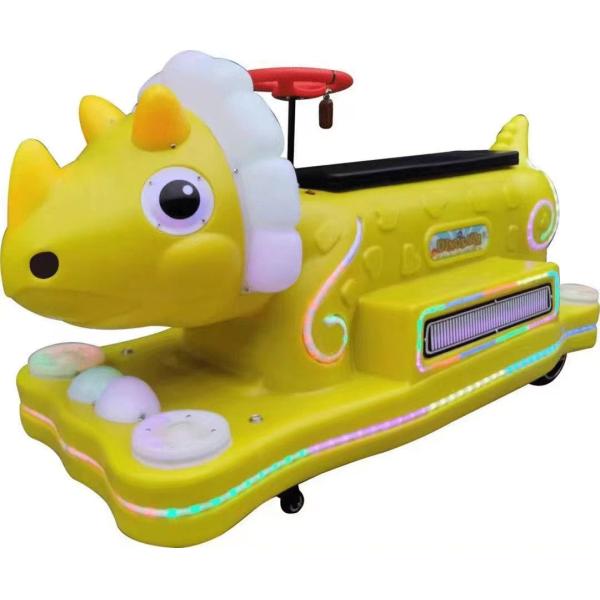 Iluminação e controlo remoto Carro-para-choque elétrico para pequenos parques de diversões 2023