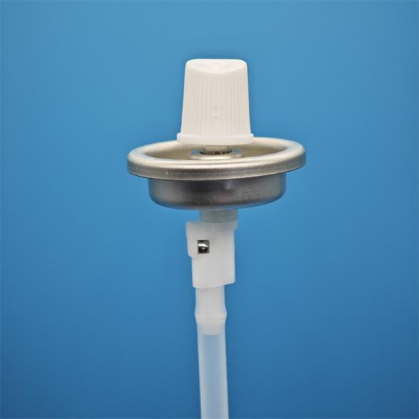 360 Degree Aerosol Valve With Actuator for Household Cleaners & Industrial Sprayers with Leak-Proof & All-Angle Dispensing
