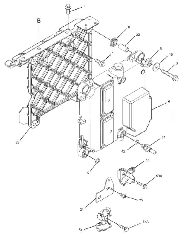 286 3683 регулятор двигателя экскаватора 323D C6.4 320D ECU CAT