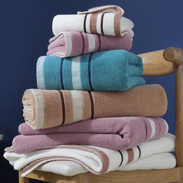 Полотенце из хлопчатника с мелкими и поглощающими нити с вышитым логотипом