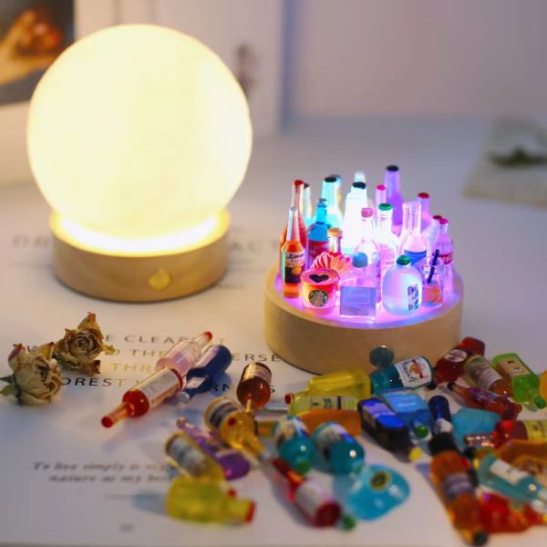 Warm White LED Base Sublimation PET Blanks LED Night Light For Heat Press