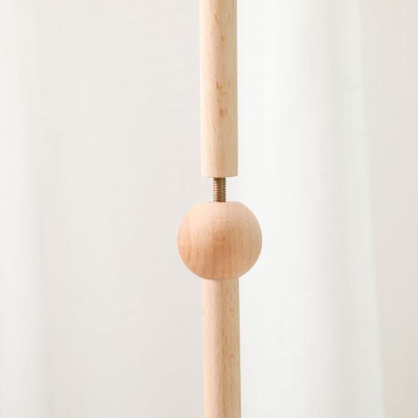 Picture Crib Bell Hanging Rod Bracket for Simple Baby Crib Soothing Bell Accessories