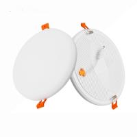 80lm/w 6 le rond de pouce 18W a enfoncé le panneau mené Frameless