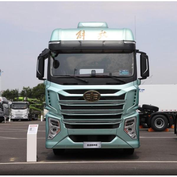 Front Lifting Style Dumping Type 4×2 FAW X6000 510HP Tractor Truck for LNG and CNG Fuel
