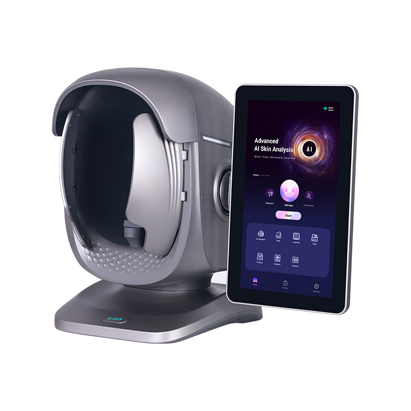 AI Skin Image analysis 3 Detection Modes Dual prediction and cloud ecology skin Analyzer 