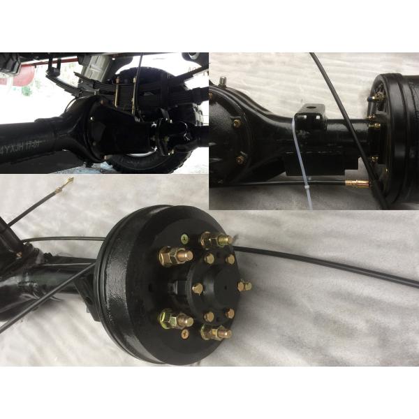 Материал тела небольшой цапфы зада трицикла тележки дуктильный железный с тормозом масла