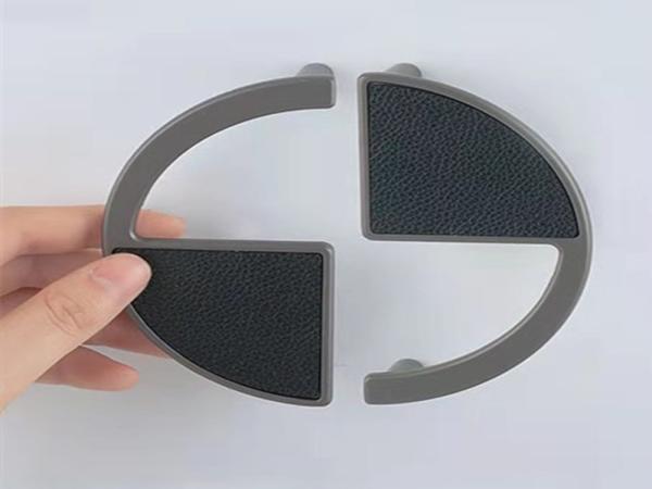 2pcs free shipping Sweden Style Furniture Handle  Kitchen CLeather  Pulls cupboard brown leather handle