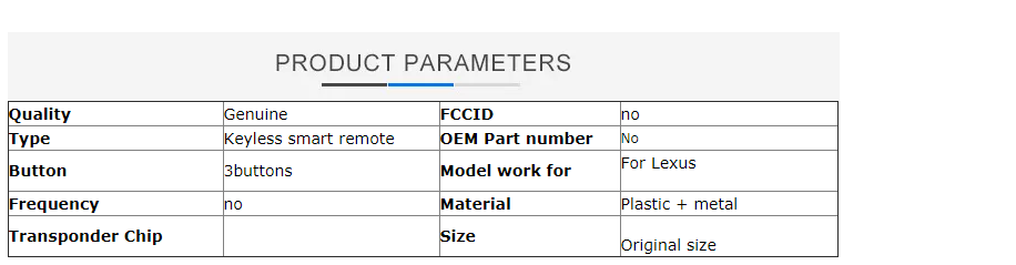 3 Buttons Flip Key Remote Replacement Shell Fit For Q7 A6