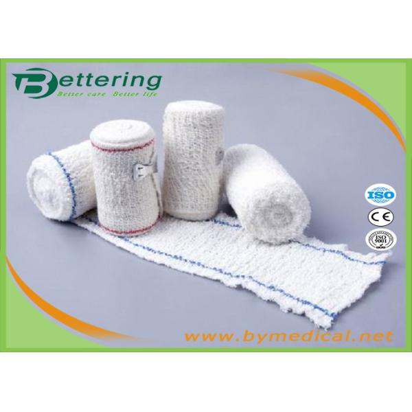 Medical Elastic Cotton Crepe Bandages , Non Sterile Surgical Elastic Bandage