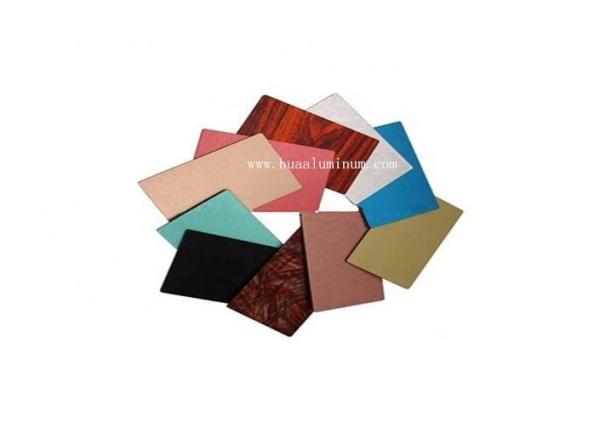 Exterior 2.7g/Cm3 ACM Aluminium Composite Panel Mill Finished
