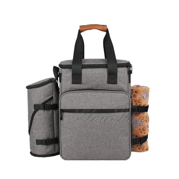 Premium Dog Travel Tote Bag , Water Resistant Pet Supplies Handbag