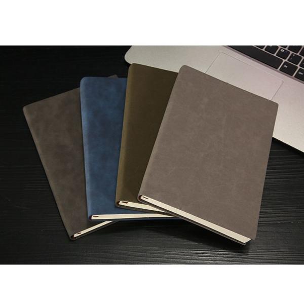 Бизнес-журнал Custom A5 Planner PU кожаный блокнот с логотипом и бумажной обложкой