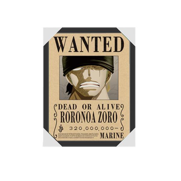 One Piece 0.6mm PET 3D Posters Wall Art Anime Poster 3D Triple Transition Flip 30X40CM