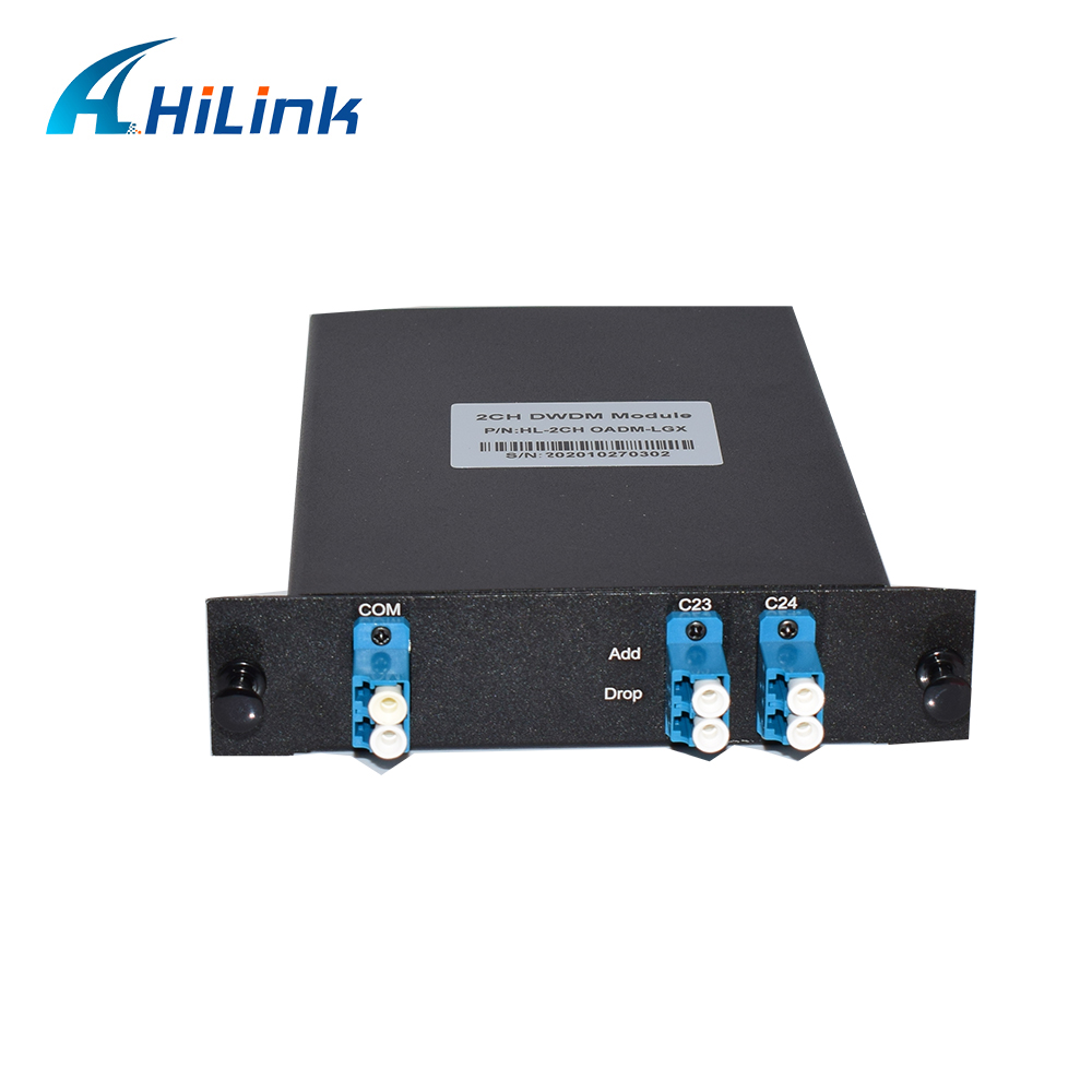 1310nm 2ch оптически добавляют мультиплексор Dwdm падения добавляют Oadm Mux Demux Dwdm