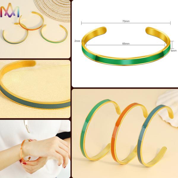 OEM ODM Engraved Cuff Bracelet