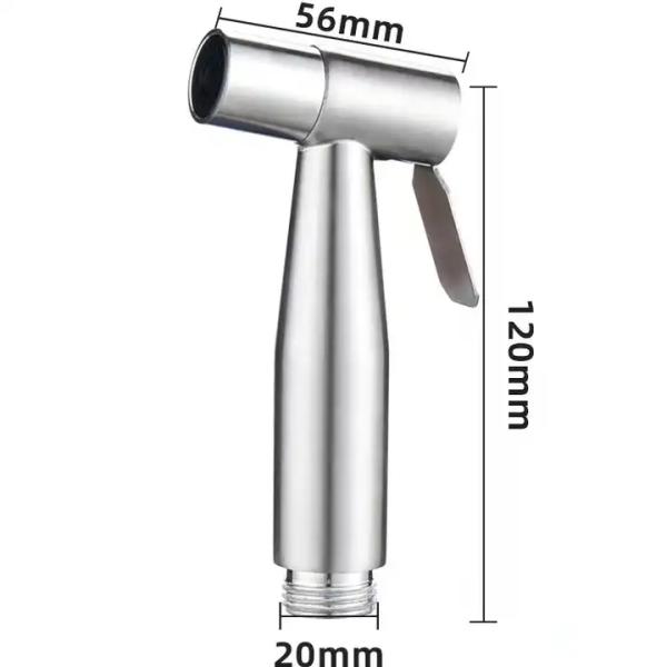 Пластиковый туалетный пистолет для распыления с женской стиральной насос и спутником флюзер