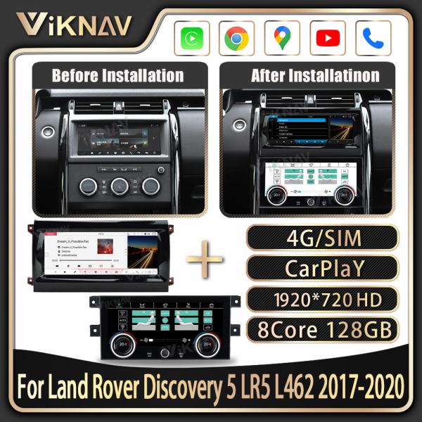 10.4 inch Android Car Radio For Land Rover Discovery 5 LR5 L462 2017-2020 GPS Navigation Player Touch Screen Carplay Hea