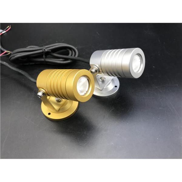 EDISON Outside LED Garden Spotlights With Powder Coating Aluminum Housing 24VDC