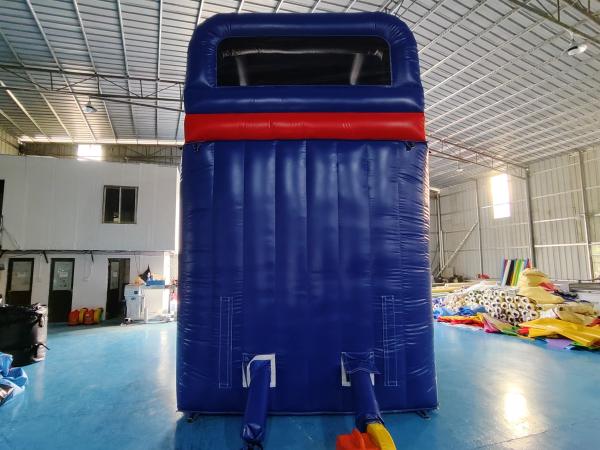 Commercial 0,55mm pvc lonas gigantes infláveis Slides Outdoor infláveis Slides de água Castelo para crianças e adultos