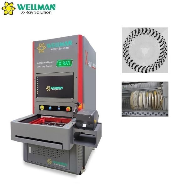 X Ray Parts Counter SMT Industry AI Deep Learning 99.99% Accuracy