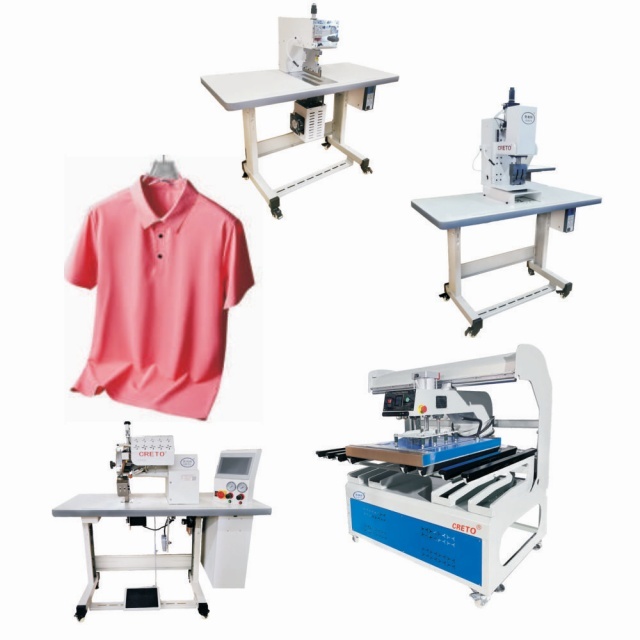 Polo Shirt Collar Cutting Machine Sportswear Laser Applications  Pocket Edging Technology Lingerie Seamless Production Equipment
