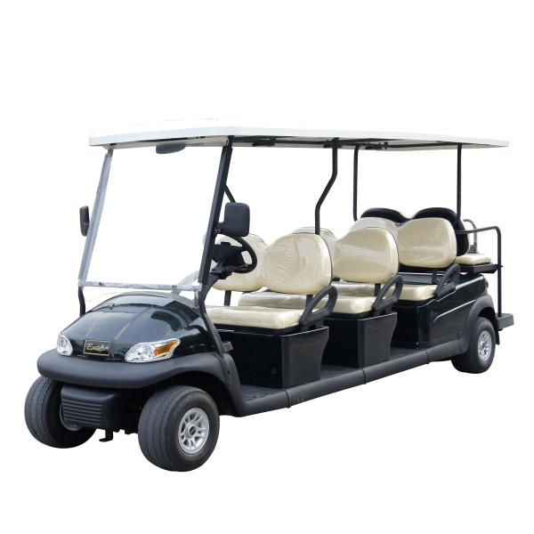 New Design 6 Seats Electric Golf Car Sightseeing Shuttle Bus Lithium Battery Powered Chinese Manufacturer