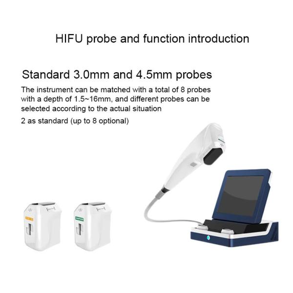 Portable HIFU Beauty Machine Simultaneous Control / Independent Control