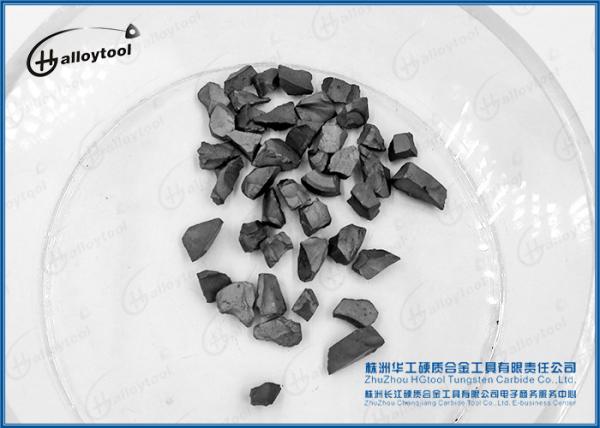 Abrasivos naturais de trituração dos grânulo do carboneto de tungstênio das ferramentas para o equilíbrio do peso