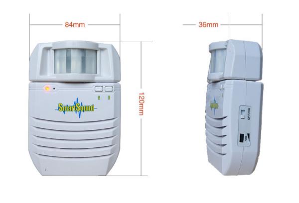 COMER MP3 recordable sound Speaker Motion Sensor for supermaket