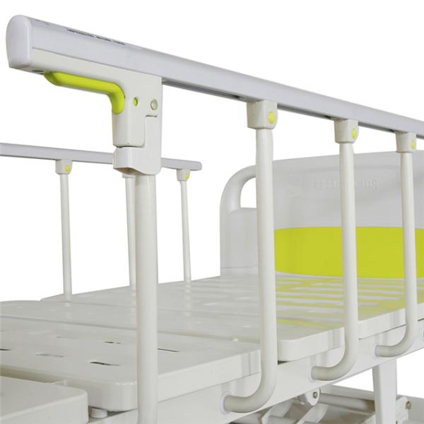 Central Brakes 50 Degrees Manual Crank Hospital Bed