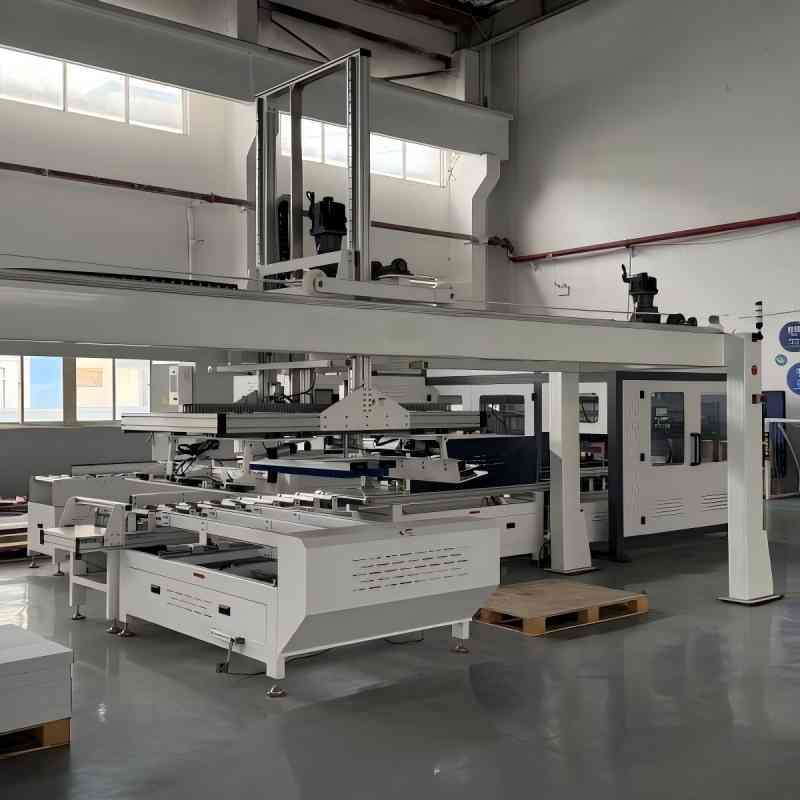8–12 Boxes/Min Vinyl Flooring Packaging Machine for Automatic Packing