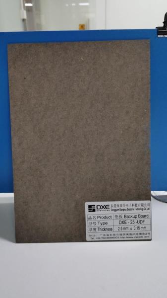 Nature Color Burr Reduced Wood Fiber PCB Backup Board