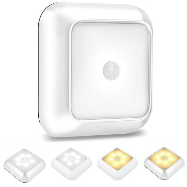 DC6V 5000K Battery Operated Motion Detector Night Light Wireless Kitchen Cabinet Lights