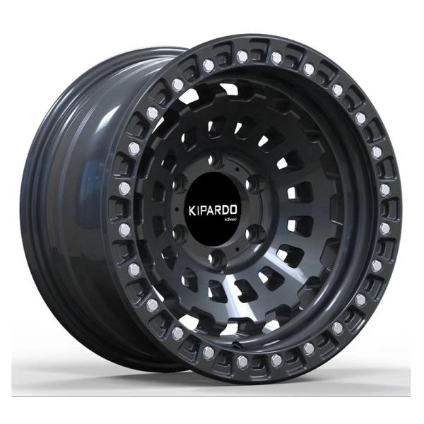 Pickups Truck 5x127 Chrome Offroad Alloy Rims With 5 Spoke Design